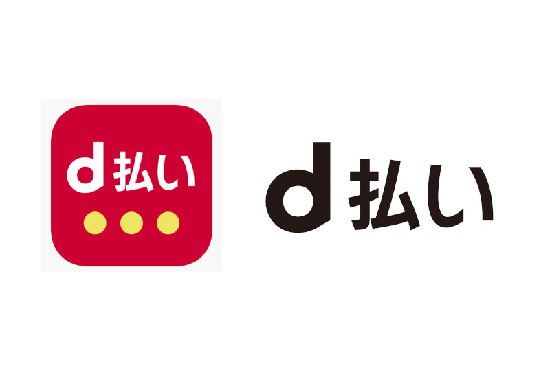 ナッシュで利用できるd払いのロゴマーク
